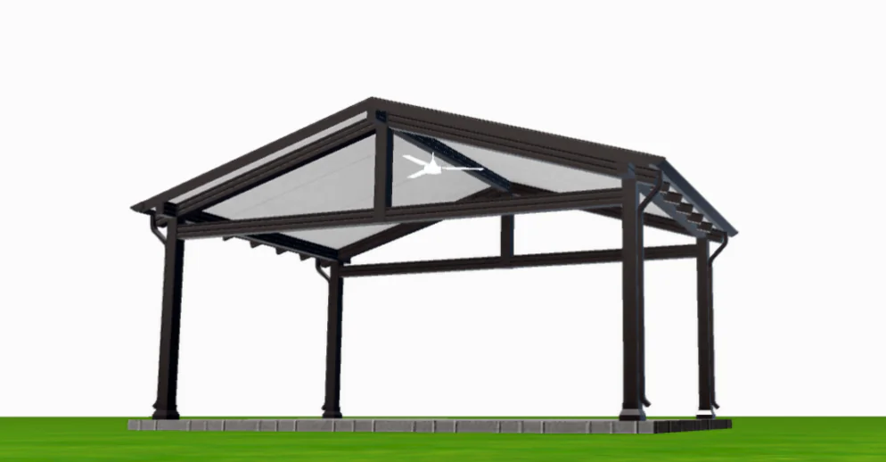 Renaissance Patio Gable Contempo FS Basic